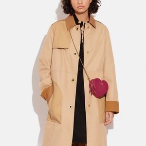 COACH HEART CROSSBODY 14 MINI PINK NEW WITH TAG